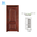 China factory supplied top quality wood veneer door interior double swing door GO-G14